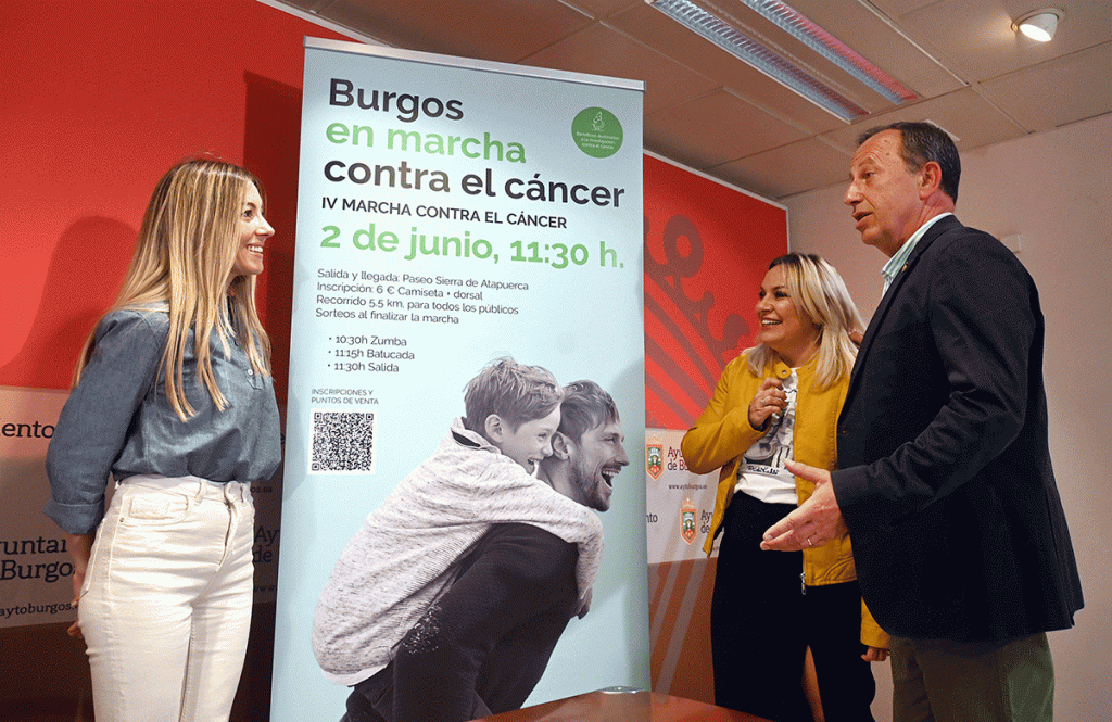 La AECC celebrará el 2 de junio la ‘IV Marcha Burgos contra el cáncer’ con un recorrido de 5,5 kilómetros