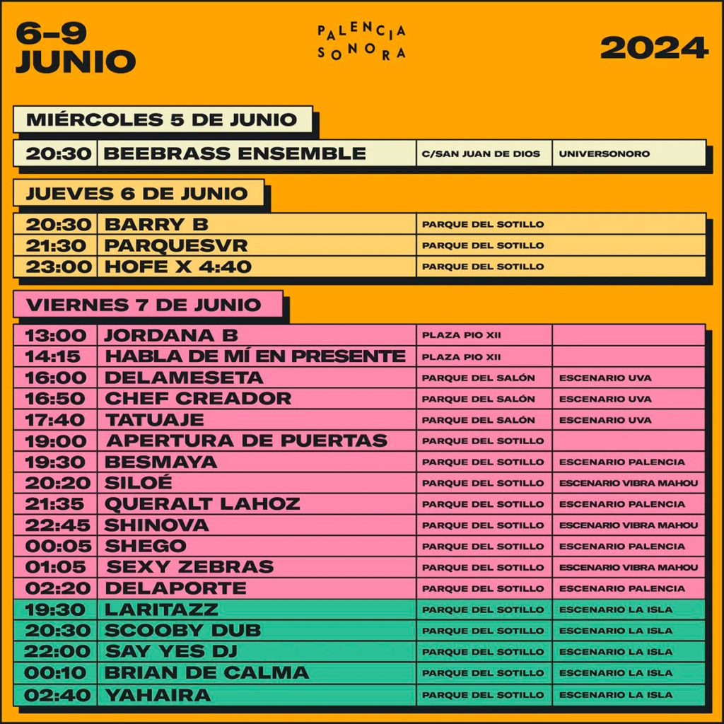 El Palencia Sonora publica las fechas y los horarios de los 40 conciertos que se celebrarán