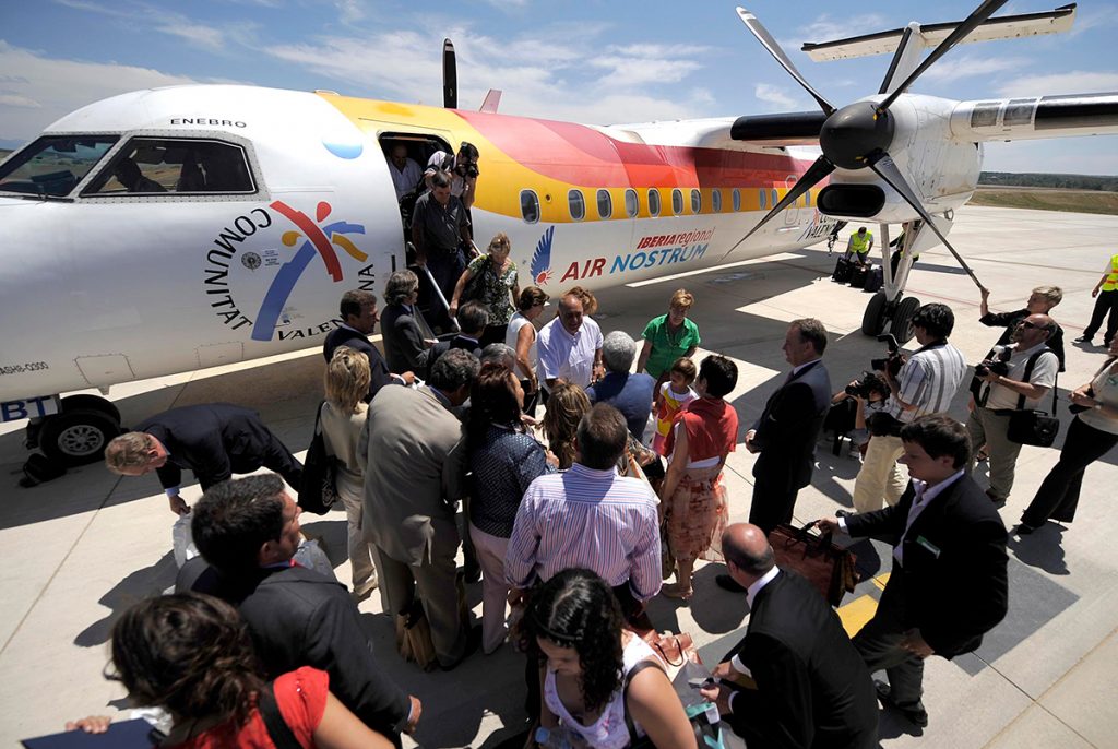 Air Nostrum amplía las conexiones aéreas de Valladolid y León durante la temporada alta de verano