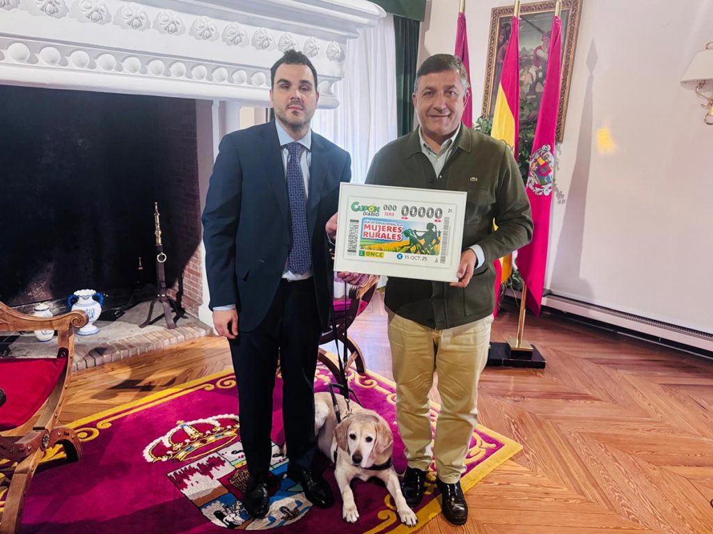 La Once presenta en Ávila su cupón por el Día Internacional de las Mujeres Rurales