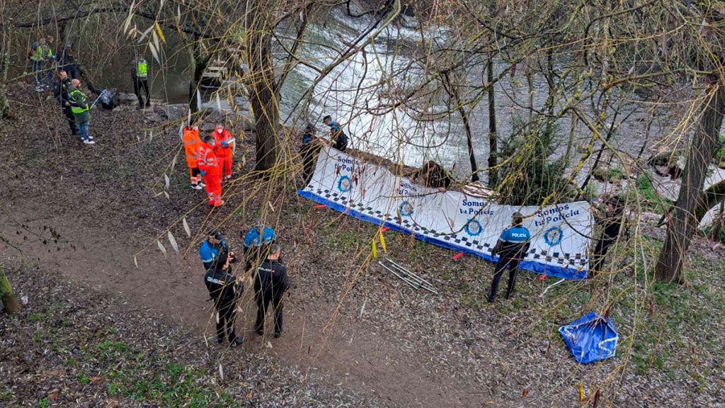 Rescatan el cadáver de una mujer de 81 años que flotaba sobre las aguas del río Sil, en Ponferrada