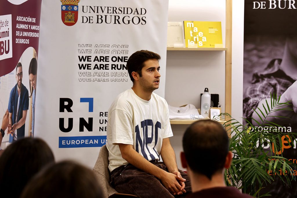 La UBU reconoce la proyección internacional del burgalés Alex Benlloch, cofundador de Nude Project