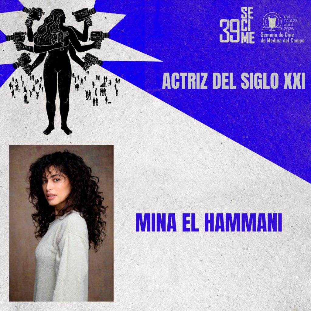 Mina El Hammani recibirá el Roel de Actriz el Siglo XXI en la Semana del Cine de Medina del Campo