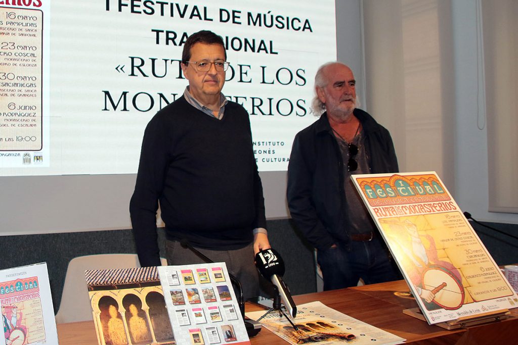 El I Festival de Música Tradicional Ruta de los Monasterios leoneses ofrece cuatro conciertos del 16 de mayo al 6 de junio