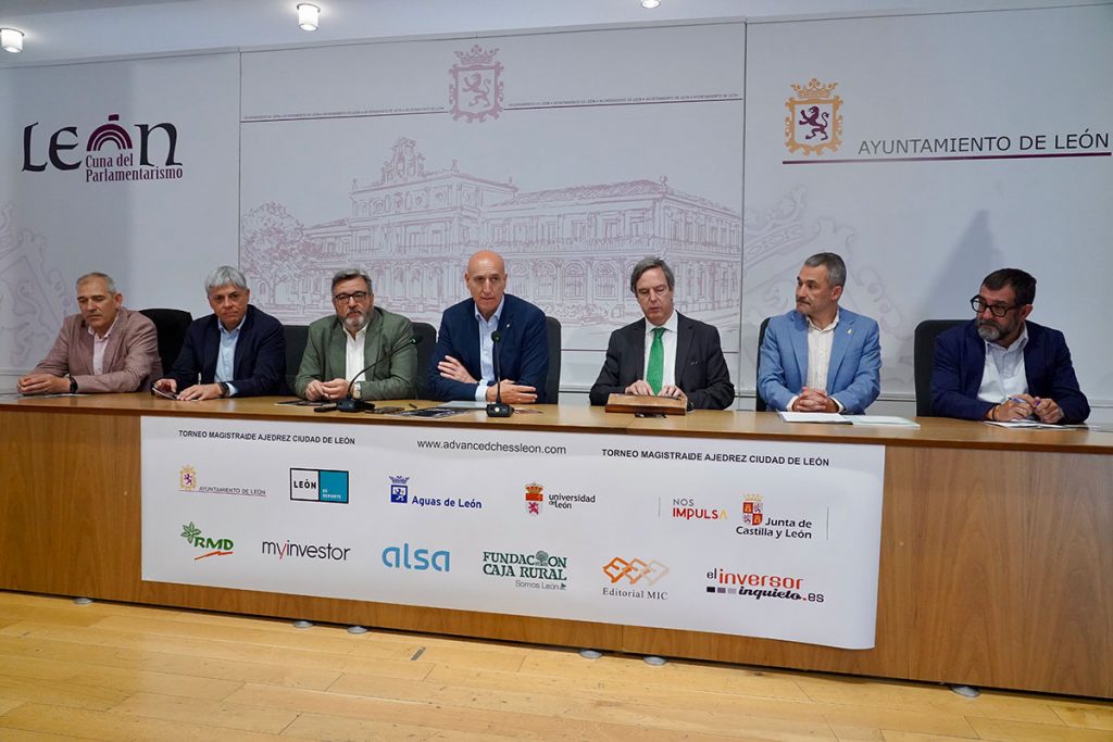 León volverá a acoger al mejor ajedrez del mundo del 2 al 6 de julio con la XXXIX edición del Torneo Magistral