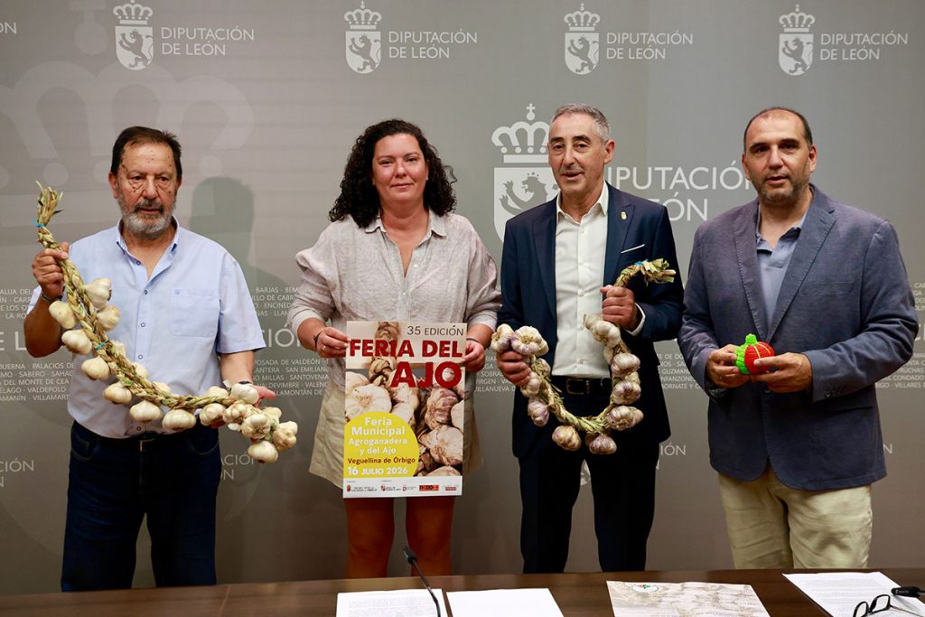 Veguellina de Órbigo (León) celebra el 16 de julio su XXXV Feria del Ajo