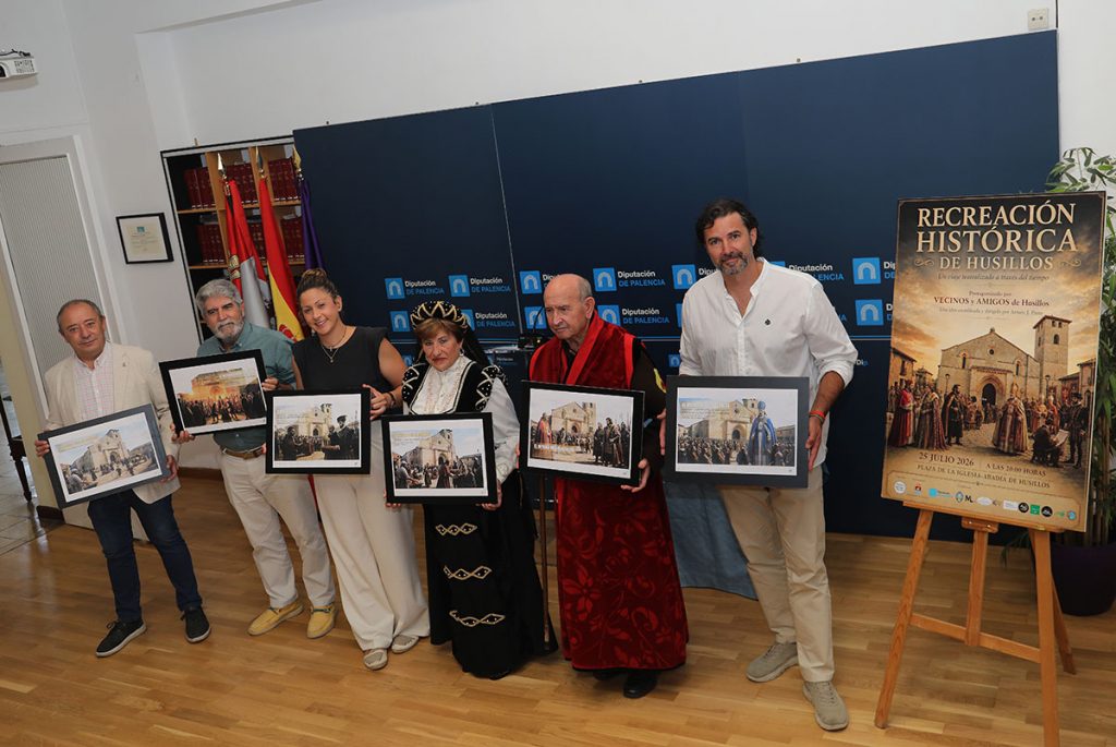 Husillos (Palencia) recreará un milenio de historia con un espectáculo protagonizado por un centenar de vecinos