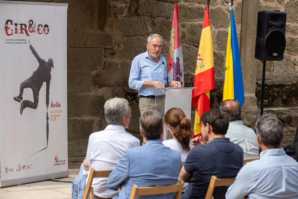 Cir&Co celebra del 27 al 30 de agosto su XIV edición, con 26 compañías de 13 países que llegarán a siete municipios, entre ellos Burgohondo y Casavieja