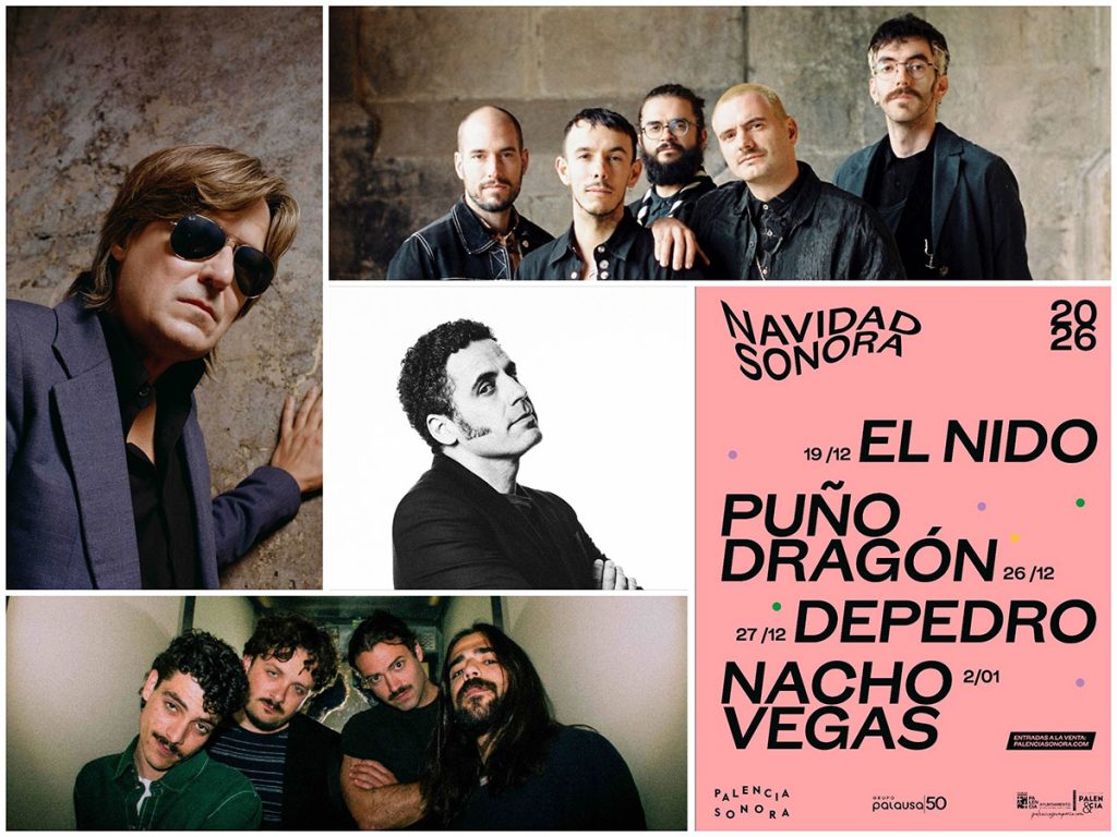 Palencia Sonora programa cuatro conciertos de Navidad con Depedro, Nacho Vegas, El Nido y Puño Dragón